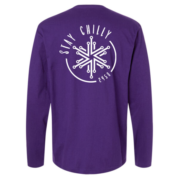 Gildan - Unisex Softstyle Long Sleeve T-Shirt - Printed Logos Thumbnail