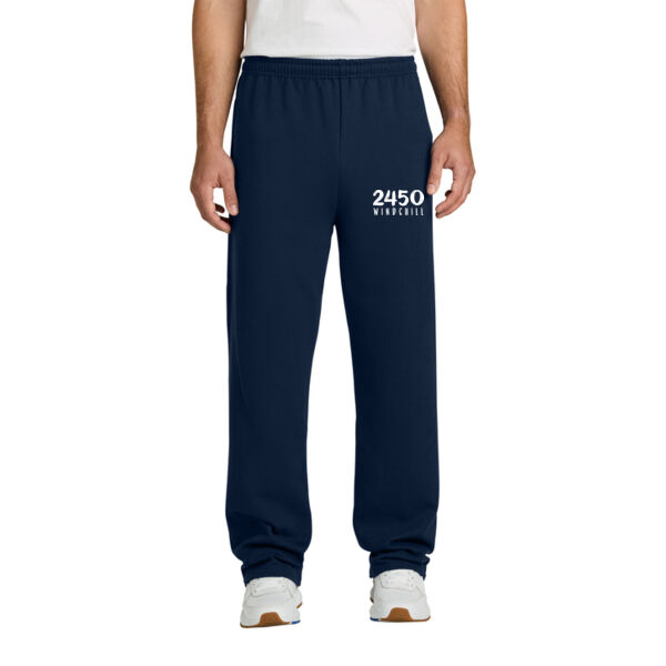 Jerzees® NuBlend® Open Bottom Pant with Pockets - Printed Logo Thumbnail