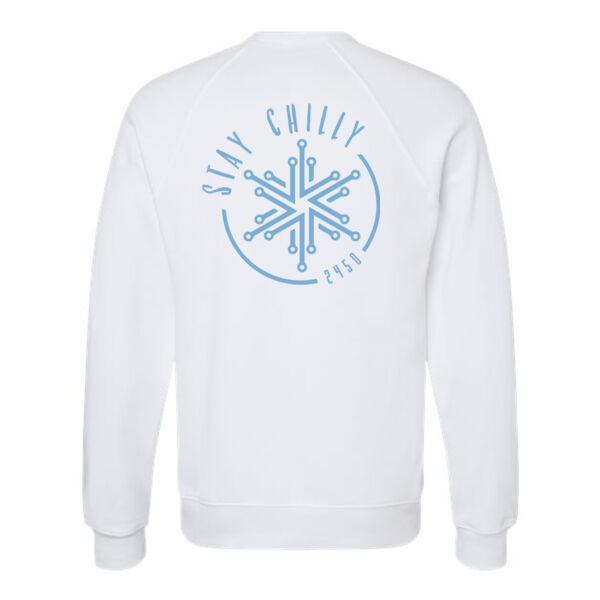BELLA + CANVAS - Unisex Sponge Fleece Raglan Crewneck Sweatshirt - Printed Logos Thumbnail