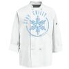 Eight Knot Button Chef Coat with Thermometer Pocket Thumbnail