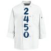 Eight Knot Button Chef Coat with Thermometer Pocket Thumbnail