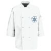 Eight Pearl Button Chef Coat with Thermometer Pocket Thumbnail