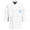 Eight Pearl Button Chef Coat with Thermometer Pocket Thumbnail