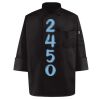 Black Knot Button Chef Coat Thumbnail